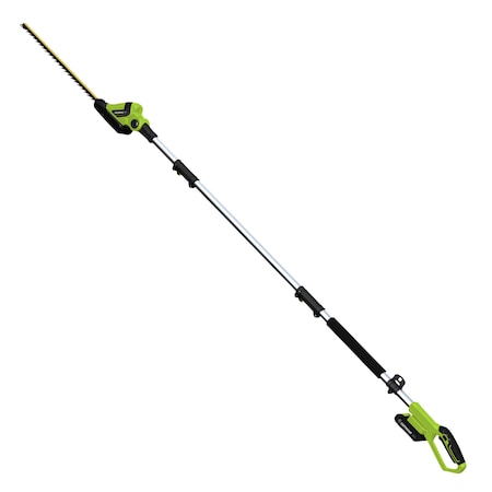 EARTHWISE Volt 20-Inch Cordless Pole Hedge Trimmer LPHT12022